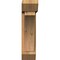 Ekena Millwork Thorton Slat Rough Sawn Bracket w/ Offset Brace, Western Red Cedar, 6"W x 20"D x 24"H BKT0604X20X24THR06RWR - alternate 4